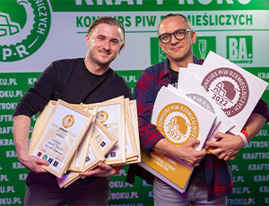 Anteprima dell'articolo - Le birre del Birificio Trzech Kumpli hanno conquistato il maggior numero di medaglie al KPR 2022